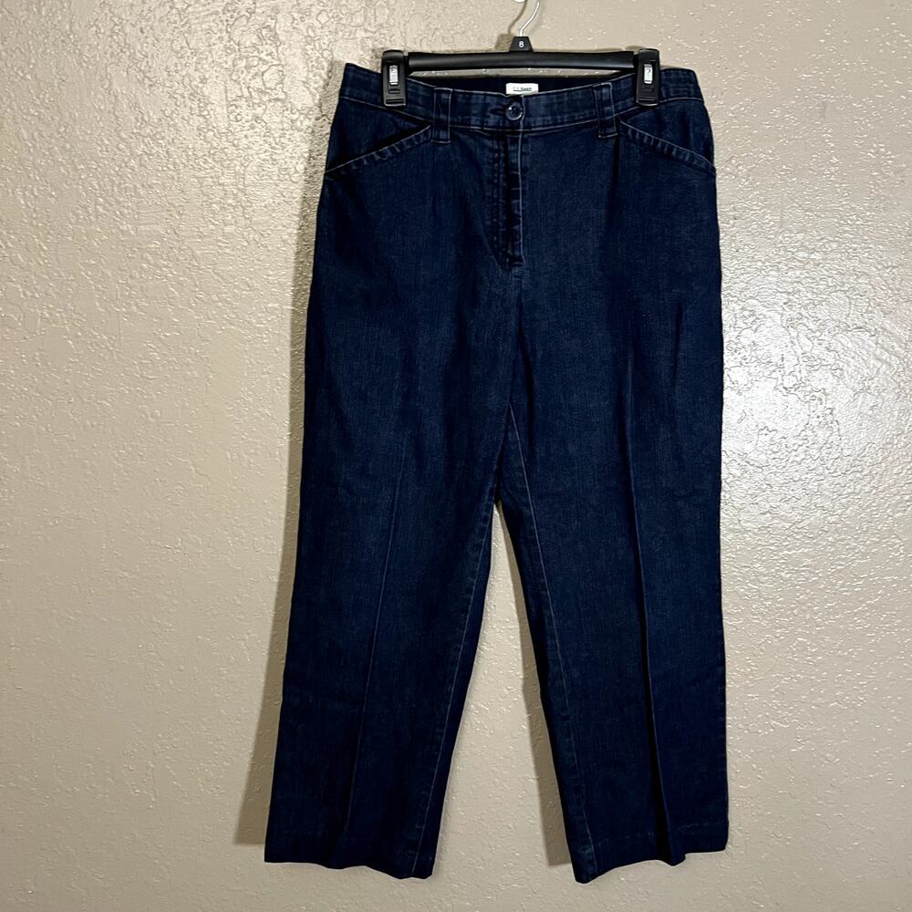 LL Bean denim trousers 12 classic fit